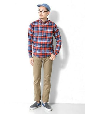 エグチさん(メンズ・175cm)の秋コーディネート