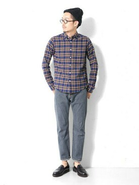 エグチさん(メンズ・175cm)の秋コーディネート