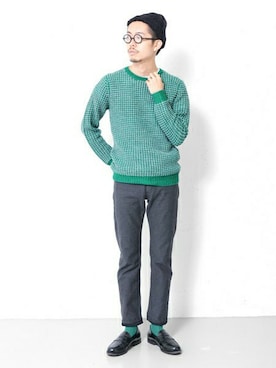 エグチさん（メンズ・175cm）の秋コーディネート