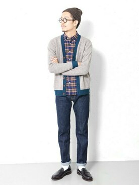 エグチさん（メンズ・175cm）の秋コーディネート