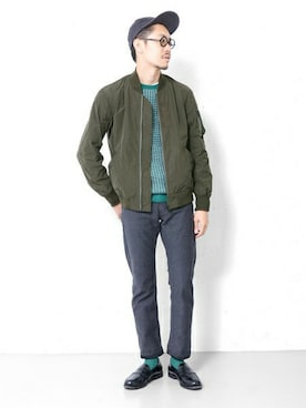 エグチさん（メンズ・175cm）の秋コーディネート