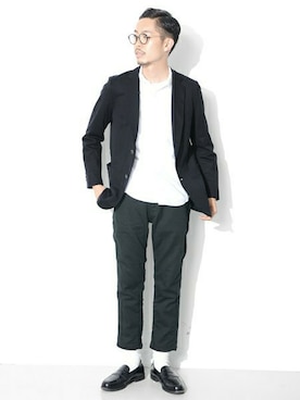 エグチさん（メンズ・175cm）の秋コーディネート