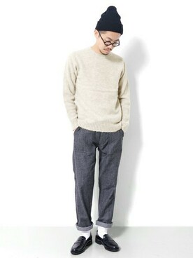 エグチさん（メンズ・175cm）の秋コーディネート