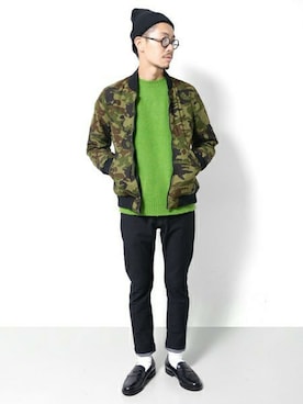 エグチさん（メンズ・175cm）の秋コーディネート