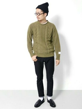 エグチさん（メンズ・175cm）の秋コーディネート