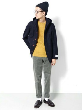 エグチさん（メンズ・175cm）の秋コーディネート