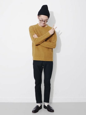 エグチさん（メンズ・175cm）の秋コーディネート