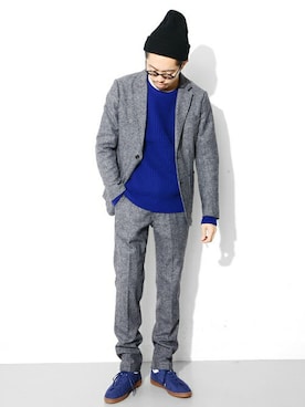 エグチさん(メンズ・175cm)の秋コーディネート