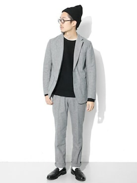 エグチさん（メンズ・175cm）の秋コーディネート