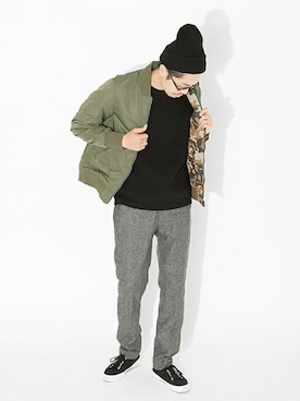 エグチさん（メンズ・175cm）の秋コーディネート