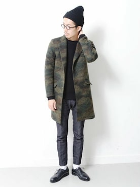 エグチさん(メンズ・175cm)の冬コーディネート