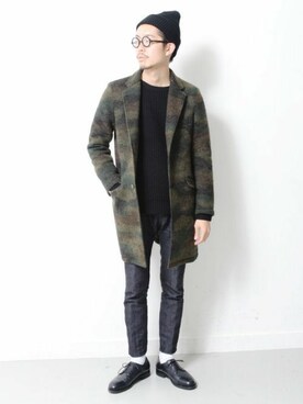 エグチさん(メンズ・175cm)の冬コーディネート