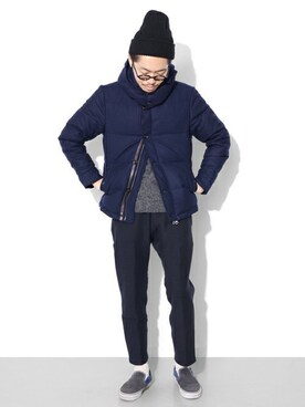 エグチさん(メンズ・175cm)の冬コーディネート