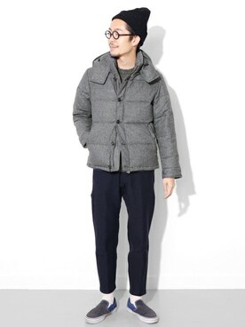 エグチさん(メンズ・175cm)の冬コーディネート