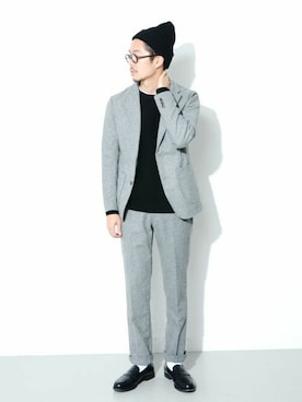 エグチさん（メンズ・175cm）の冬コーディネート