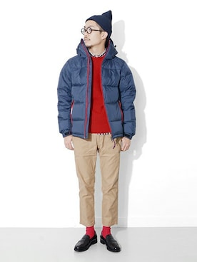 エグチさん(メンズ・175cm)の冬コーディネート