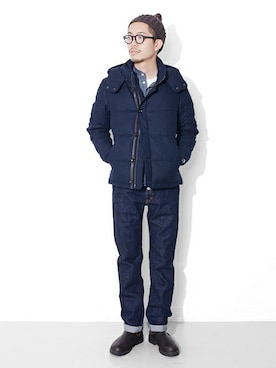 エグチさん(メンズ・175cm)の冬コーディネート