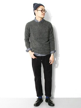 エグチさん（メンズ・175cm）の冬コーディネート