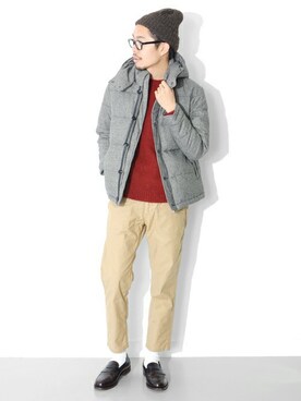 エグチさん(メンズ・175cm)の冬コーディネート
