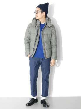 エグチさん(メンズ・175cm)の冬コーディネート