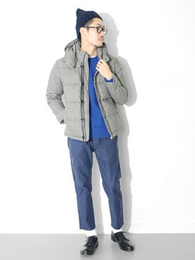 エグチさん(メンズ・175cm)の冬コーディネート