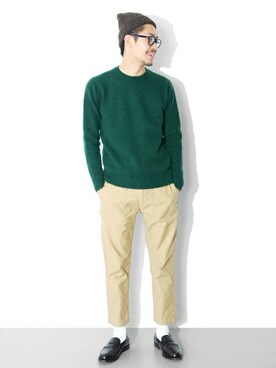 エグチさん(メンズ・175cm)の冬コーディネート