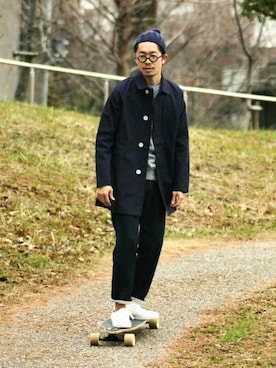 エグチさん（メンズ・175cm）の冬コーディネート