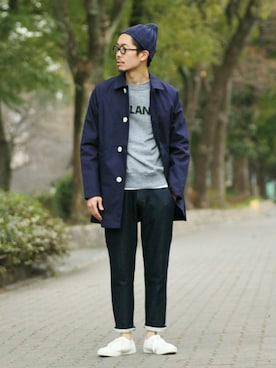 エグチさん（メンズ・175cm）の冬コーディネート