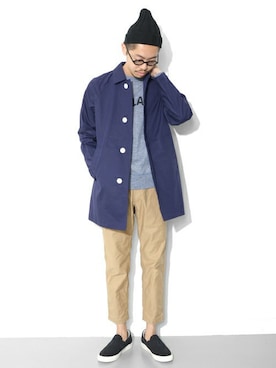 エグチさん（メンズ・175cm）の冬コーディネート