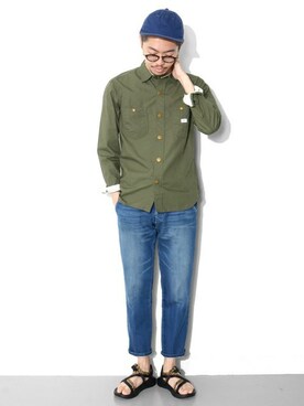 エグチさん（メンズ・175cm）の冬コーディネート