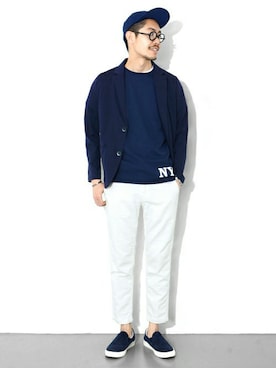 エグチさん（メンズ・175cm）の春コーディネート