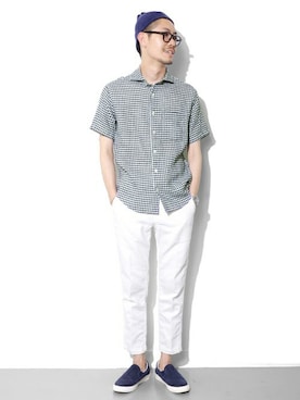 エグチさん(メンズ・175cm)の春コーディネート