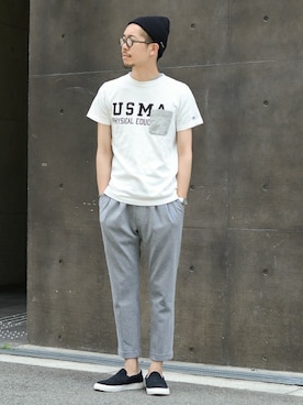エグチさん（メンズ・175cm）の春コーディネート
