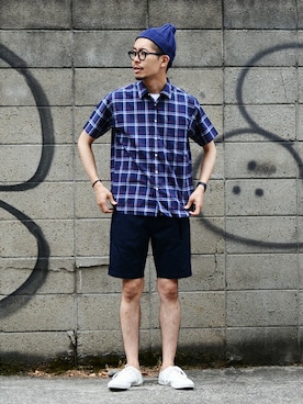 エグチさん（メンズ・175cm）の夏コーディネート