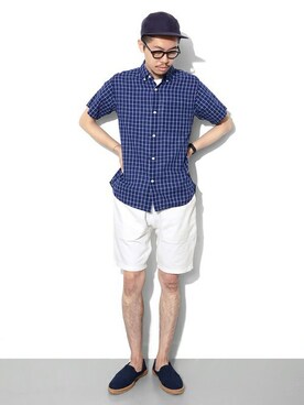 エグチさん（メンズ・175cm）の夏コーディネート