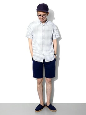 エグチさん(メンズ・175cm)の夏コーディネート