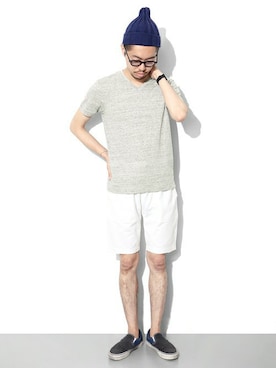 エグチさん(メンズ・175cm)の夏コーディネート