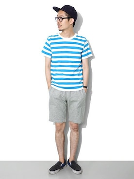 エグチさん（メンズ・175cm）の夏コーディネート