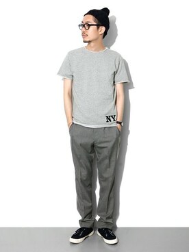 エグチさん(メンズ・175cm)の夏コーディネート