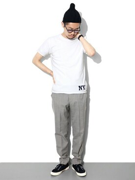 エグチさん(メンズ・175cm)の夏コーディネート
