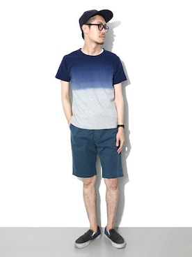 エグチさん(メンズ・175cm)の夏コーディネート