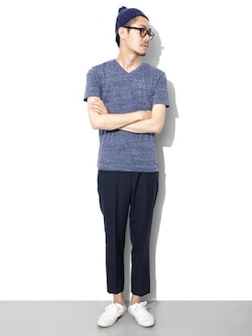 エグチさん(メンズ・175cm)の夏コーディネート