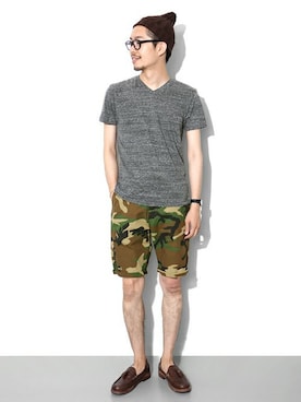 エグチさん(メンズ・175cm)の夏コーディネート