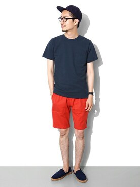 エグチさん(メンズ・175cm)の夏コーディネート