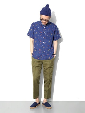 エグチさん（メンズ・175cm）の夏コーディネート