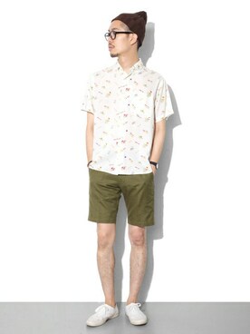 エグチさん（メンズ・175cm）の夏コーディネート