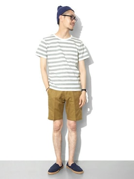 エグチさん（メンズ・175cm）の夏コーディネート