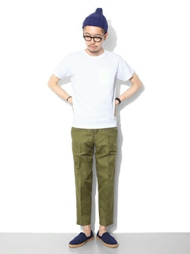エグチさん(メンズ・175cm)の夏コーディネート