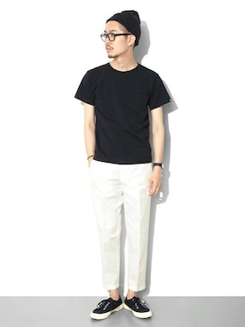 エグチさん(メンズ・175cm)の夏コーディネート