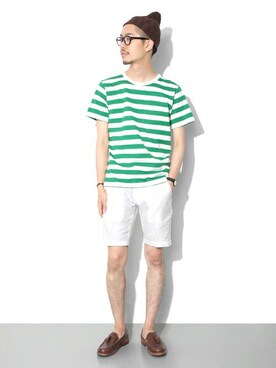 エグチさん（メンズ・175cm）の夏コーディネート